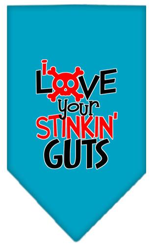 Love Your Stinkin Guts Screen Print Pet Bandana
