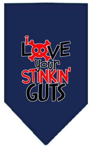 Love Your Stinkin Guts Screen Print Pet Bandana