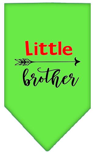 Little Brother Screen Print Pet Bandana