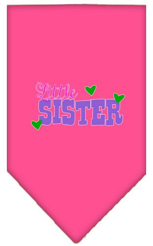 Little Sister Screen Print Pet Bandana