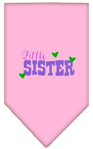 Little Sister Screen Print Pet Bandana