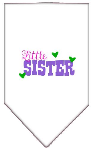 Little Sister Screen Print Pet Bandana