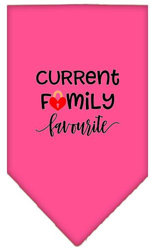 Family Favorite Screen Print Pet Bandana