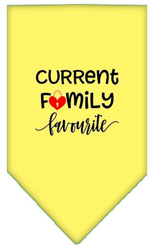 Family Favorite Screen Print Pet Bandana