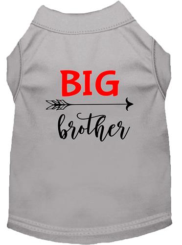 Big Brother Screen Print Dog Shirt