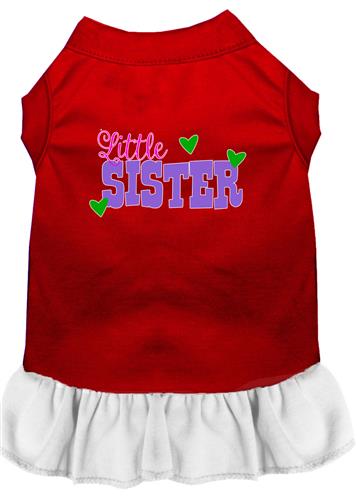 Little Sister Screen Print Dress