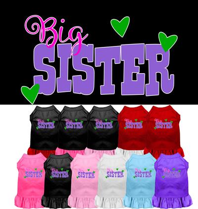 Big Sister Screen Print Dress