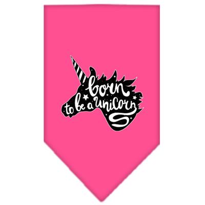 Born to Be a Unicorn Screen Print Pet Bandana