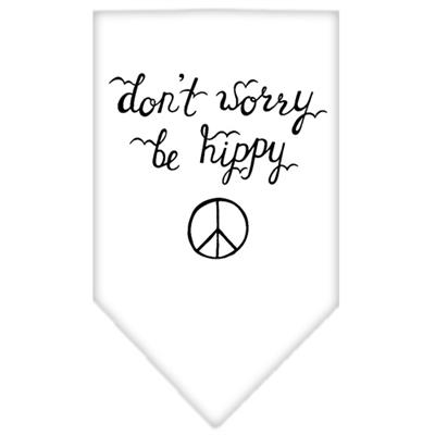 Be Hippy Screen Print Pet Bandana