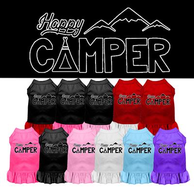 Happy Camper Screen Print Dress