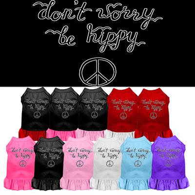 Be Hippy Screen Print Dress