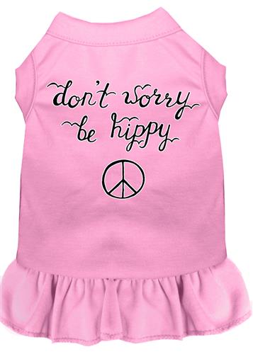 Be Hippy Screen Print Dress