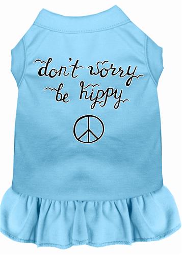 Be Hippy Screen Print Dress