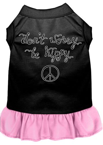 Be Hippy Screen Print Dress