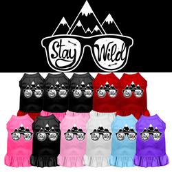 Stay Wild Screen Print Dress