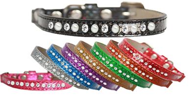 Pearl and Clear Jewel Ice Cream Cat Safety Collar