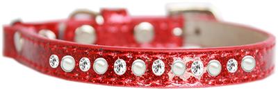 Pearl and Clear Jewel Ice Cream Cat Safety Collar