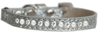 Pearl and Clear Jewel Ice Cream Cat Safety Collar