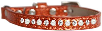 Pearl and Clear Jewel Ice Cream Cat Safety Collar