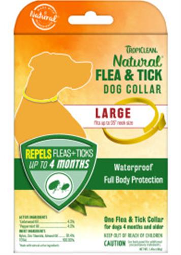 Flea & Tick Dog Collar - 6pc Large Dog Collar Counter Display