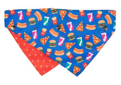 Supersize Me - Reversible Collar Bandana with Studs