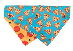 Pizza Lyf - Reversible Collar Bandana with Studs