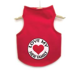 Love My New Family Tank by Daisy and Lucy