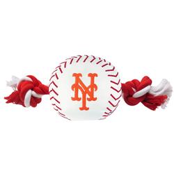 New York Mets Baseball Toy - Nylon w/rope