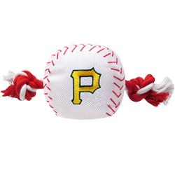 Pittsburgh Pirates Baseball Toy - Nylon w/rope
