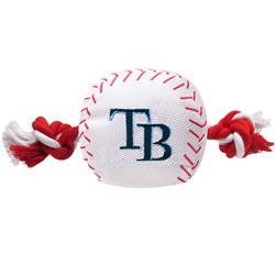 Tampa Bay Rays Baseball Toy - Nylon w/rope