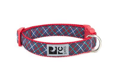 Collars & Leads -Navy Tartan