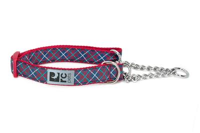 Collars & Leads -Navy Tartan