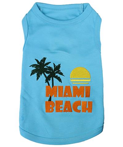 Miami Beach Dog T-Shirt