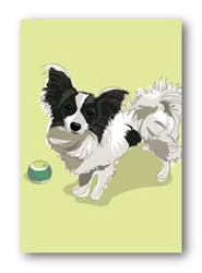 Papillon - Fridge Magnet