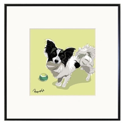 Framed Print: Papillon