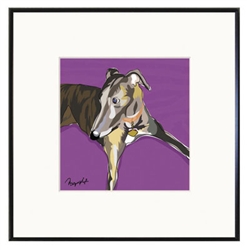 Framed Print: Greyhound