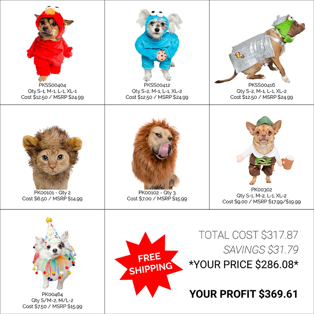 Pet Krewe Costume Package Deal