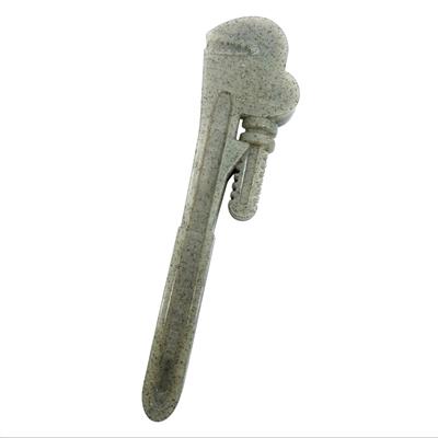 Industrial Dog by SodaPup Pipe Wrench Shaped Ultra Durable Nylon Dog Chew Toy for Aggressive Chewers, Guaranteed Tough, Non-Toxic, Reduces Boredom and Problem Chewing, Made in USA, Large Yellow