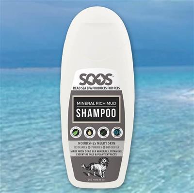 SOOS Rich Mud  Natural Dead Sea Mineral  Pet Shampoo 10:1