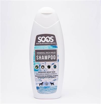 SOOS Rich Mud  Natural Dead Sea Mineral  Pet Shampoo 10:1
