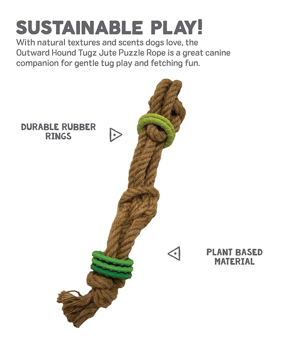 Naturals Jute Puzzle Rope Toy