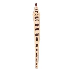 Skinneeez Leather Snake Dog Toy 25 In