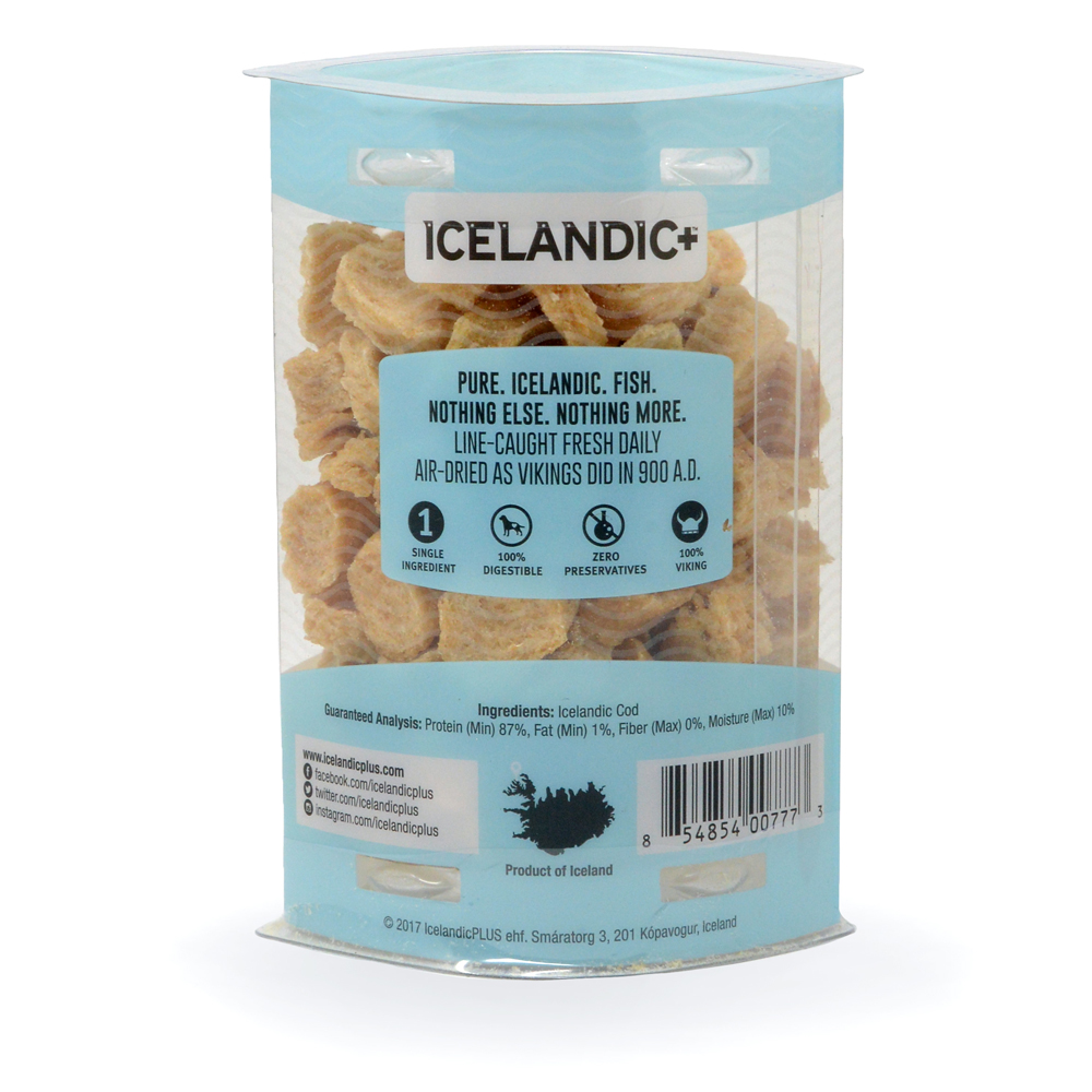 Mini Cod Fish Chips for Training / Small Dogs Fish Treats by Icelandic+