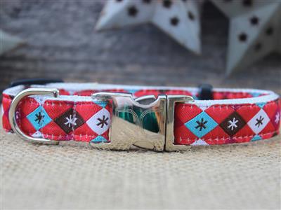 Mad Mutts Collar Rose Gold Metal Buckles