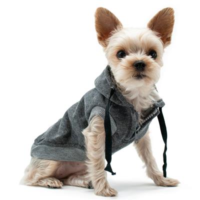 Drawstring Hoodie Gray