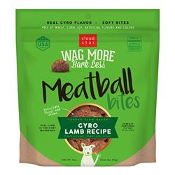 CLOUDSTAR WAGMORE DOG MEATBALL GRAIN FREE LAMB 14OZ