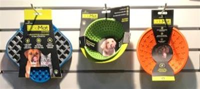 HYPER PET BOREDOM BUSTER LickiMat WOBBLE Slo Feeder Bowl! NEW 3 PACK $18.00; $6.00 EACH!