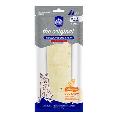 HIMALAYAN DOG CHEW PEANUT BUTTER XLARGE 5.3OZ