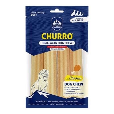 HIMALAYAN DOG YAKY CHURRO PEANUT BUTTER 4OZ