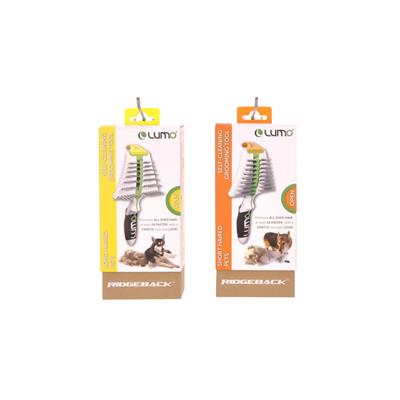 LUMO Short Hair Self-Cleaning Grooming Tool